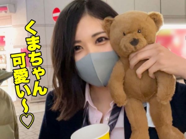 【Gカップ女子校生と夜のお泊まりデート】10代巨乳女学生がエッチなご奉仕！フェラ＆パイズリで興奮MAX→騎乗位、バック、寝バックで激しく突かれて感じまくり！！