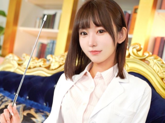 【美人教師の過激授業】『これも勉強よ…』七嶋舞先生が生徒に実践性教育！おまんこ＆アナルサイズ測定で大胆指導♡